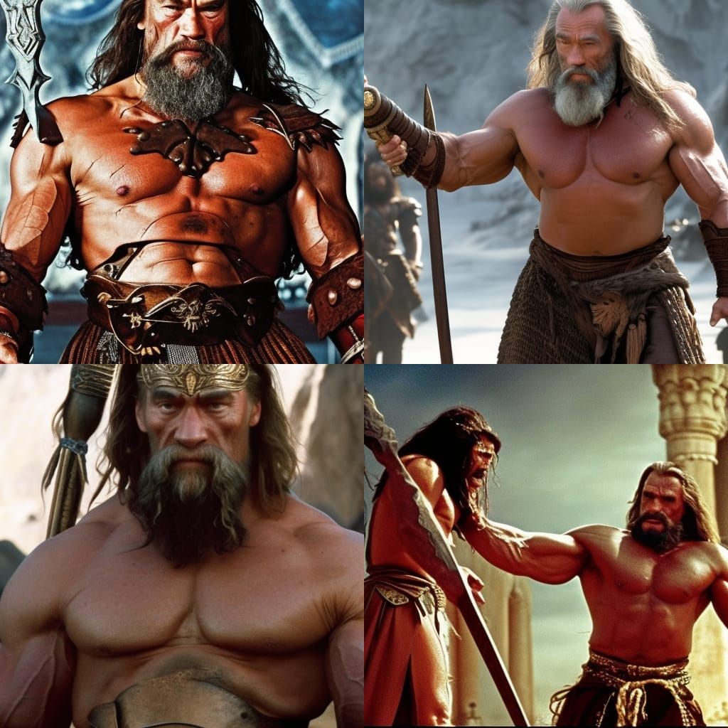 King Conan and Warring Heirs Battle Frozen North