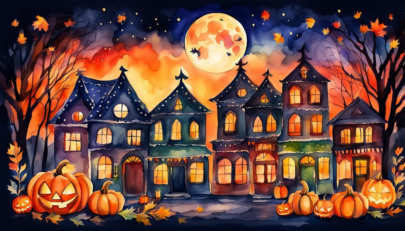 Global Harvest Festivals: A Watercolor Celebration