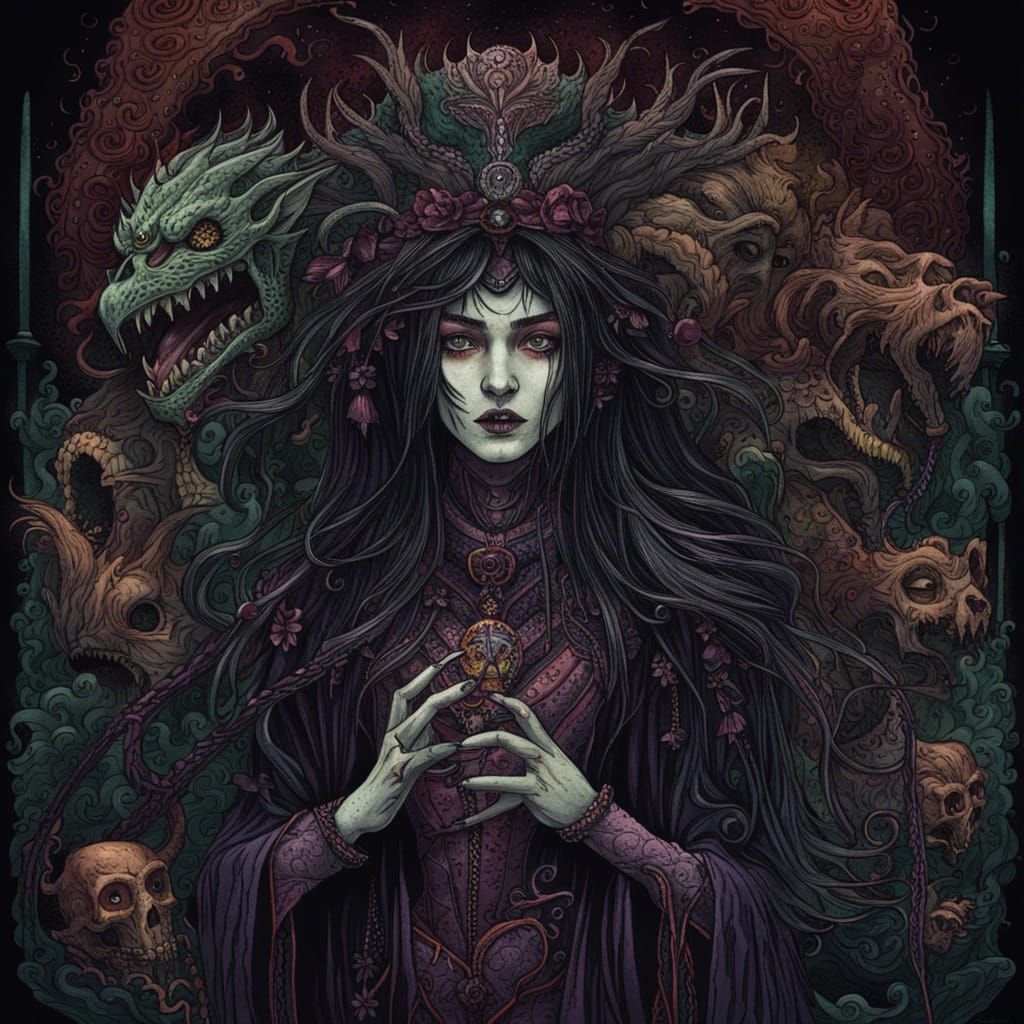 Mørgåñ Lë Fåy Thē Dårk Eñçhåñtrêss