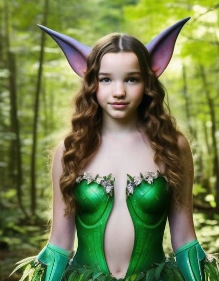 Cute Goblin Girl - Dove Cameron