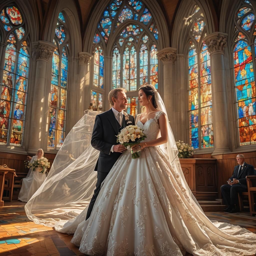 Kim Possible's Wedding: A Photorealistic Celebration