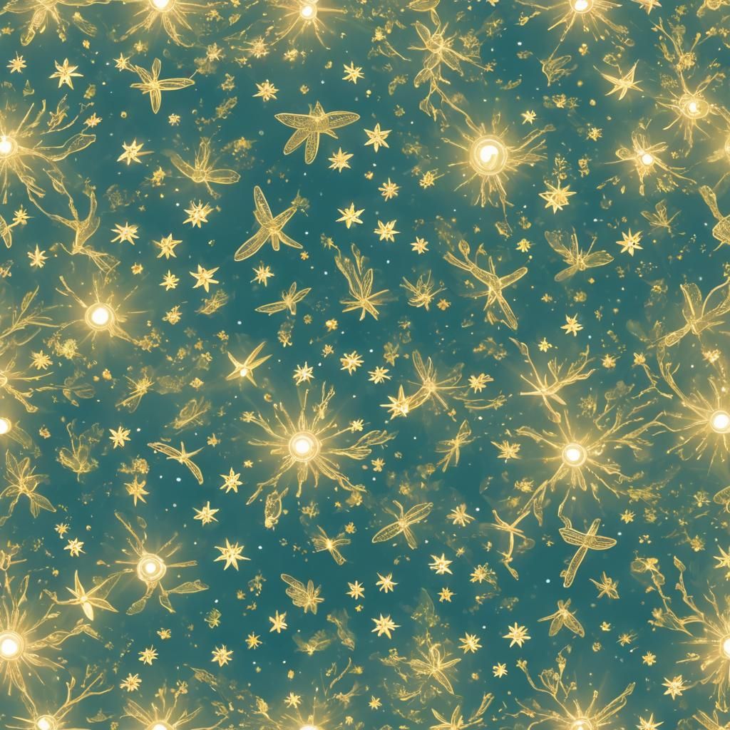 Luminous Ocean Realm: An AI Interpretation