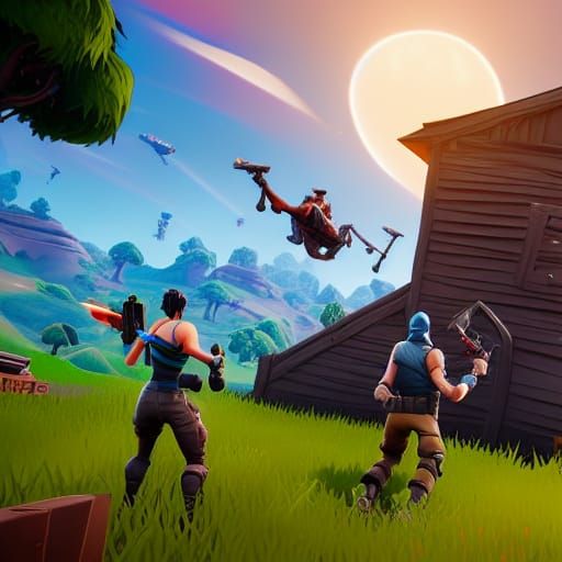 Fortnite Matte Painting in Unreal Engine 5