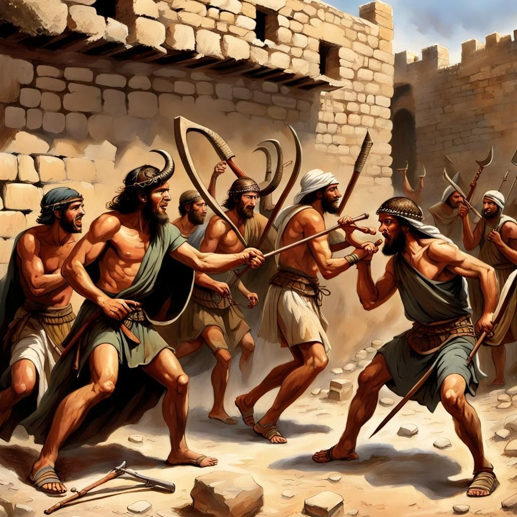 Bronze Age Peasants Invade Village