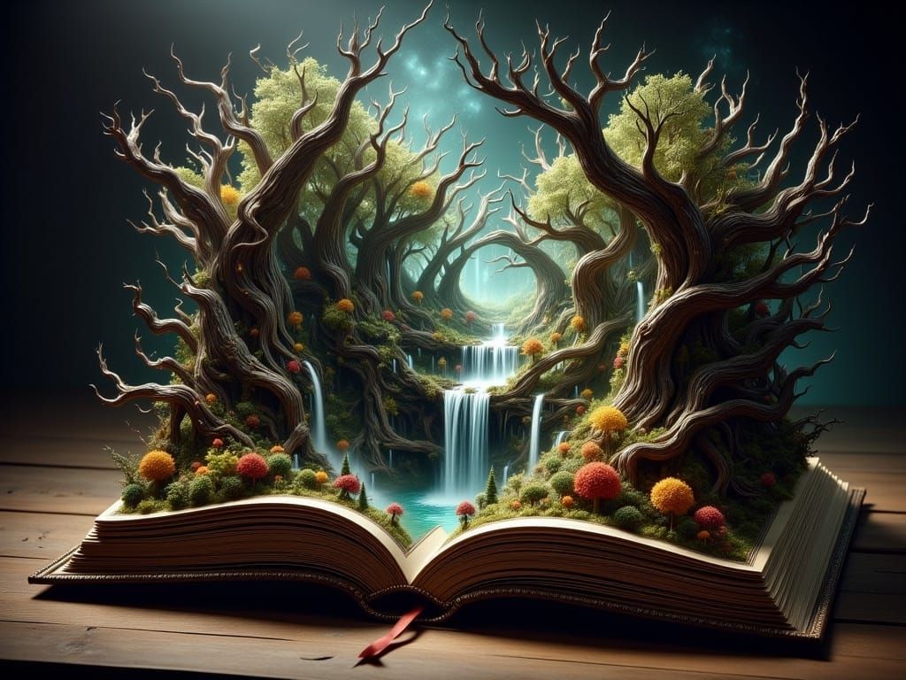 Book of Forestry with FLUX + Book Life