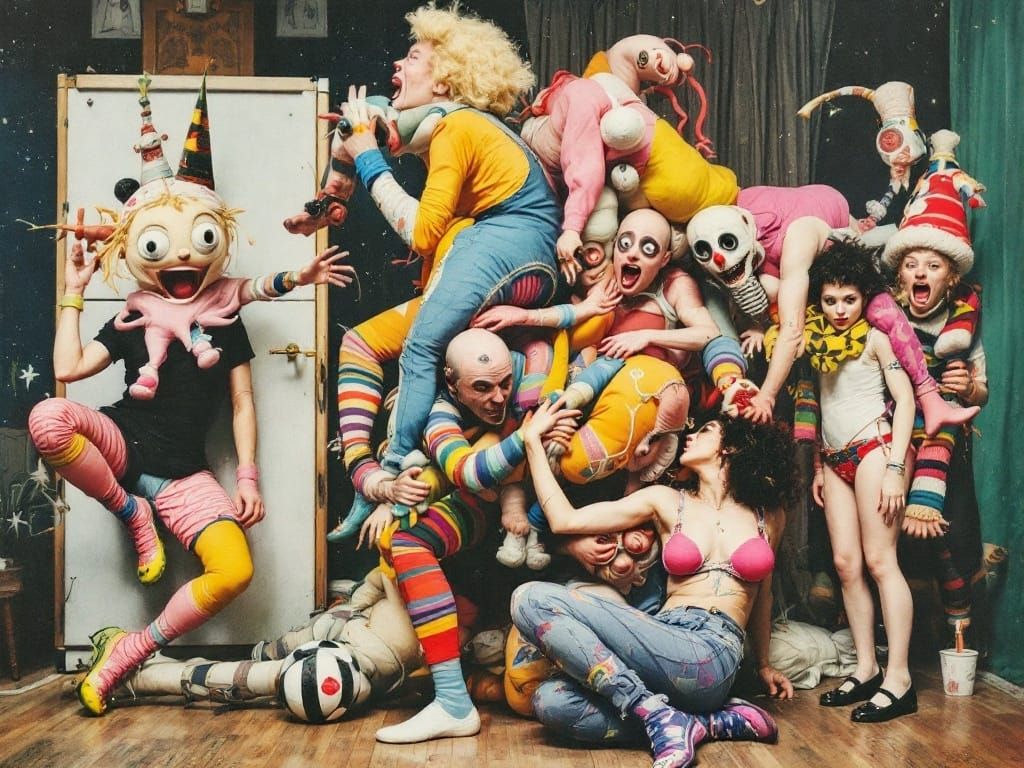 everyone always gravitates towards the kitchen