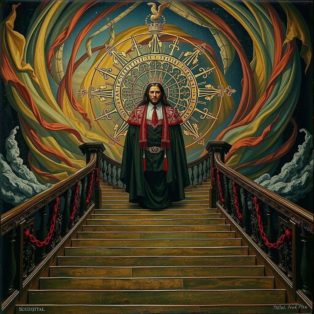 Vibrant Swirls of Red in Abstract Twisted Forms