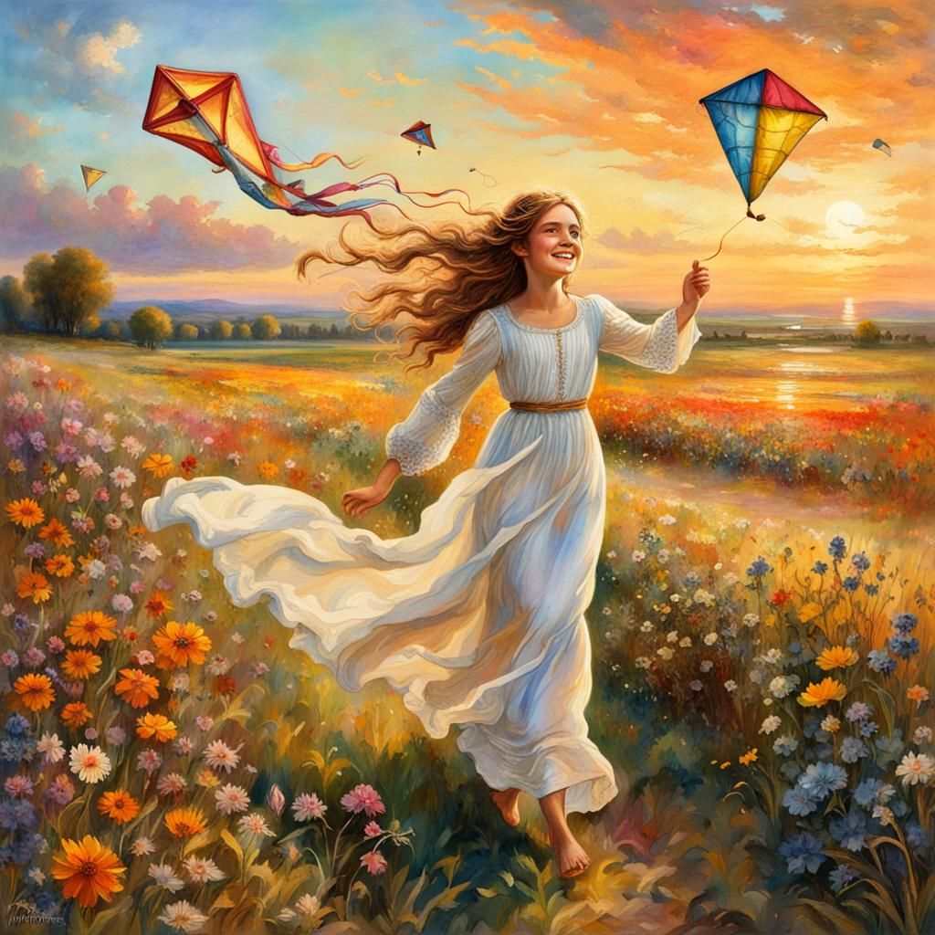 Afternoon with kites