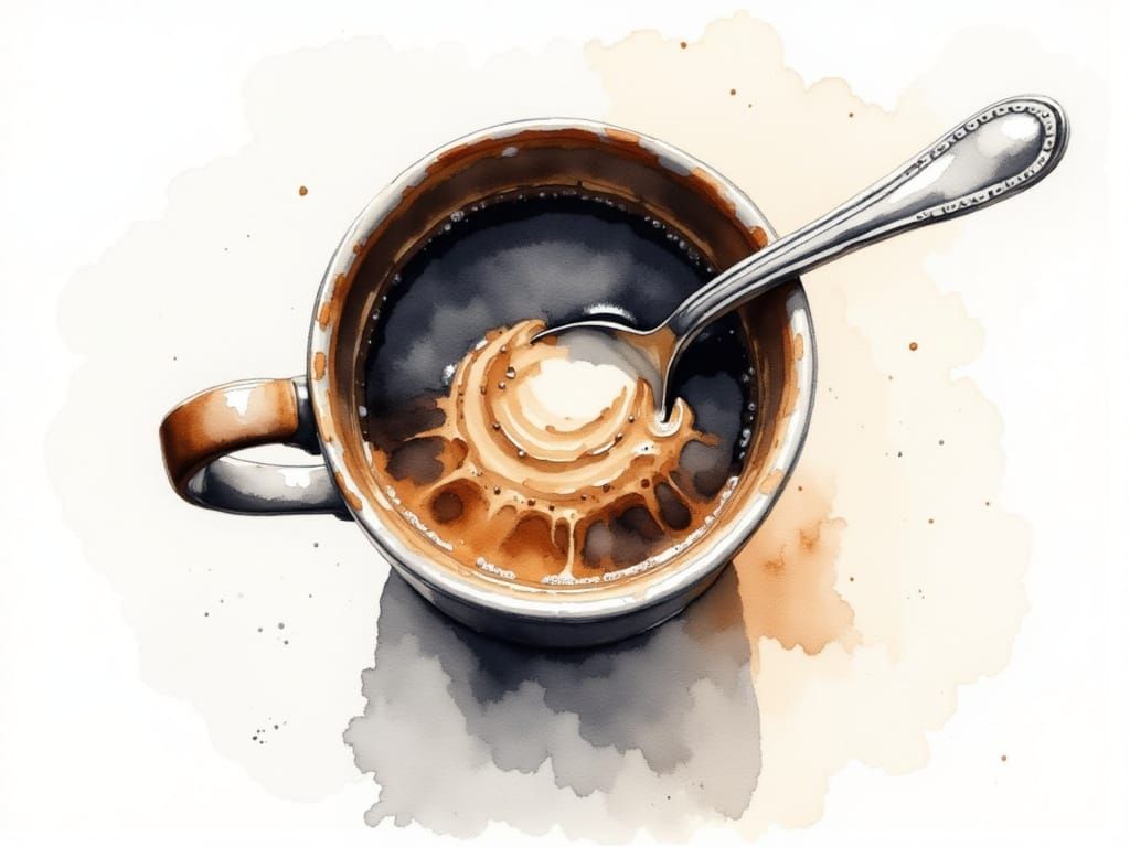 Coffee Birds Eye sketch