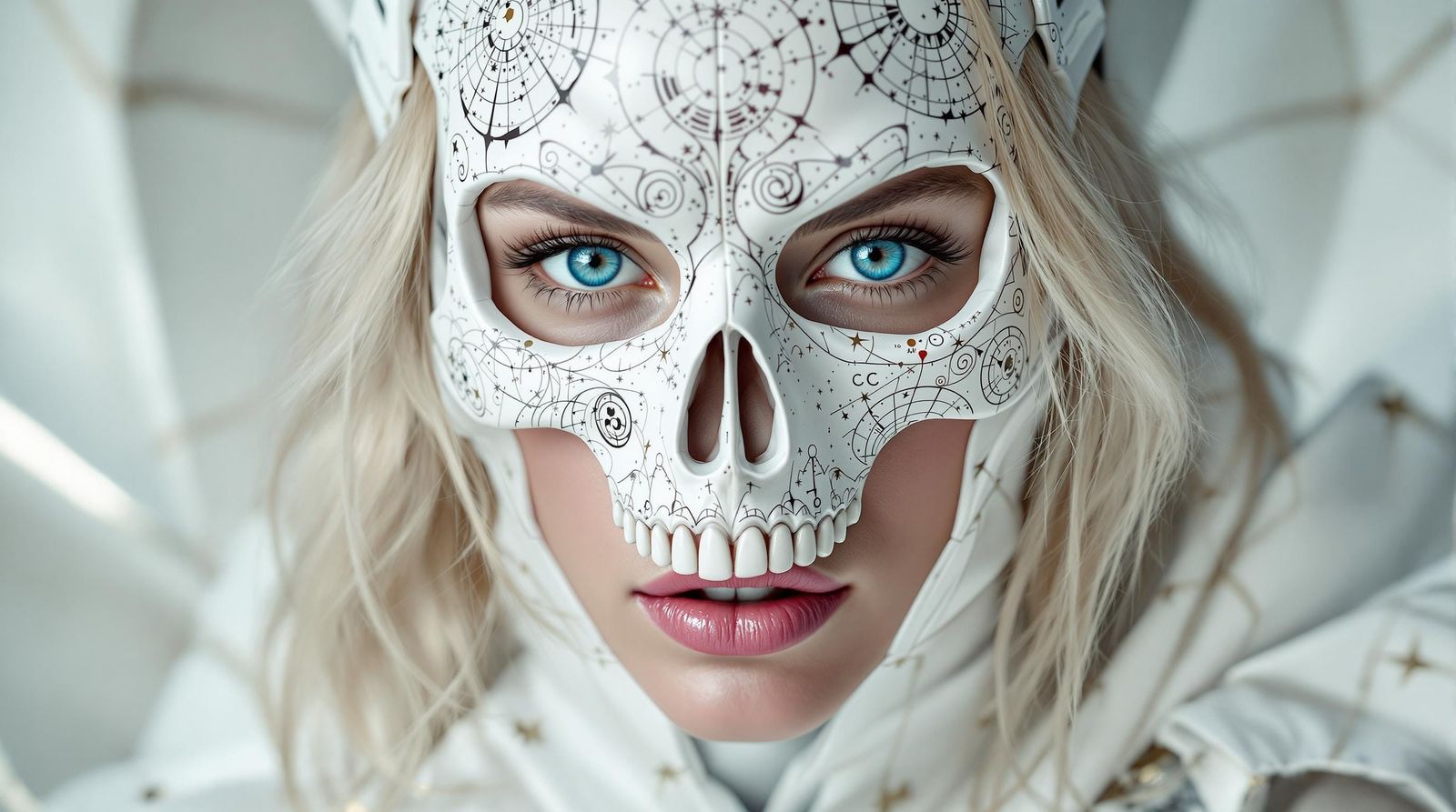 Celestial Punk Goddess Enchants with Dreamy Vogue Style