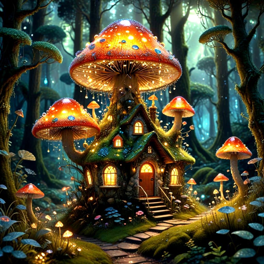 Mushroom house