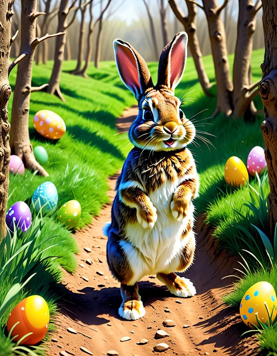 Peter Cottontail Hopping Down the Bunny Trail