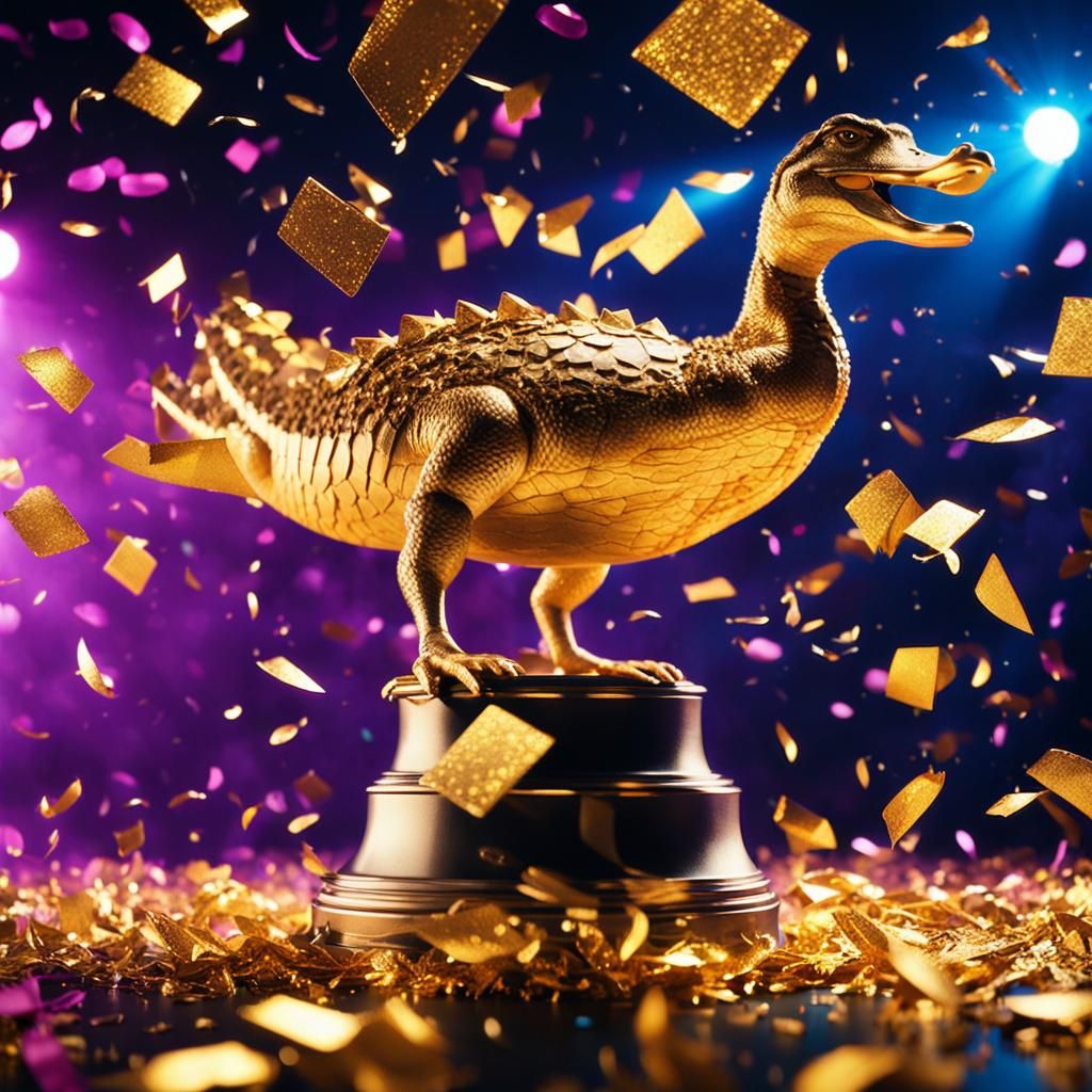 Golden Crocoduck Award Ceremony: Cinematic Film Still