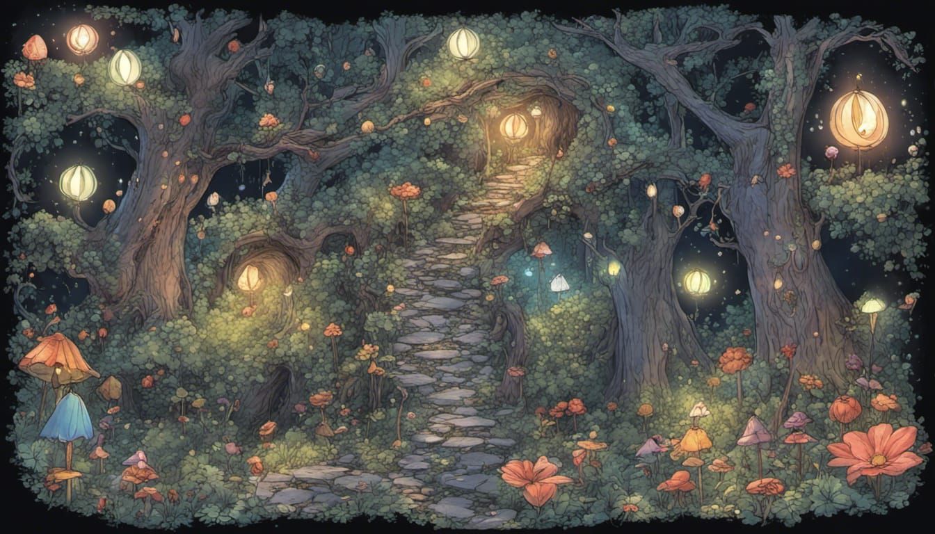 Enchanted Forest: A Fairy-Lit Night of Wonder