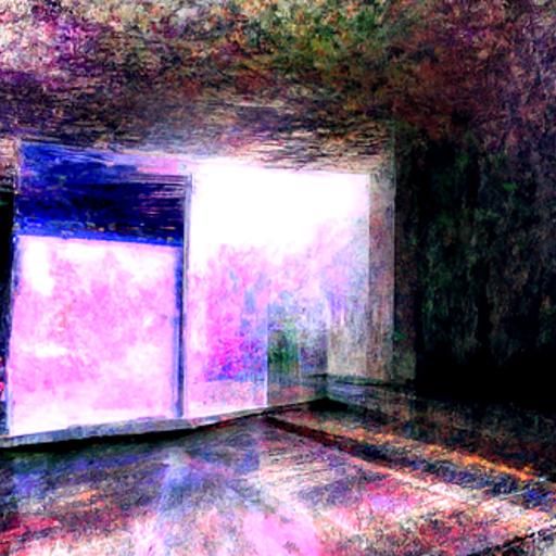Eerie Liminal Space Generative AI Art