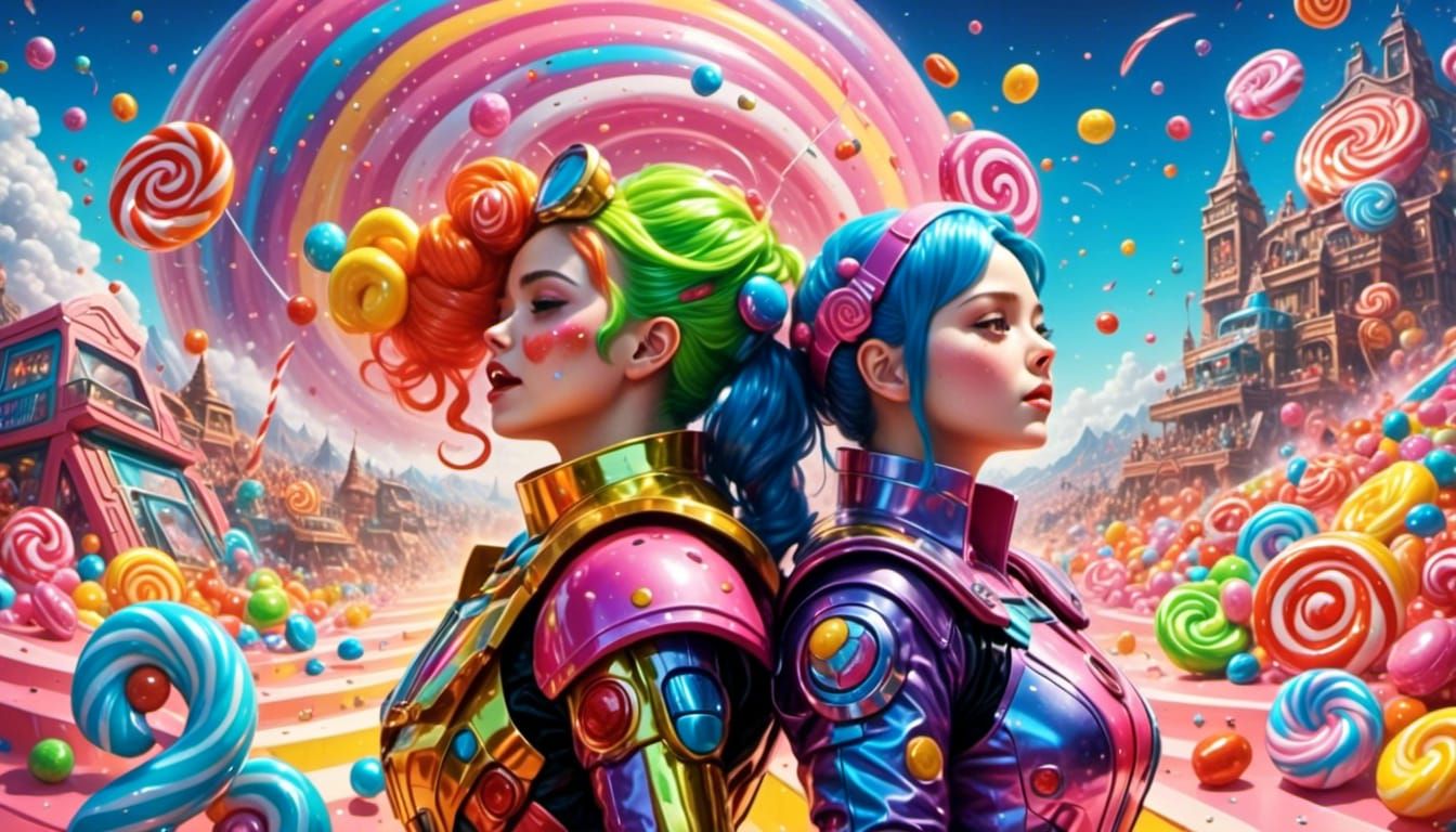 Surreal Embrace: Lost Love in the Wind