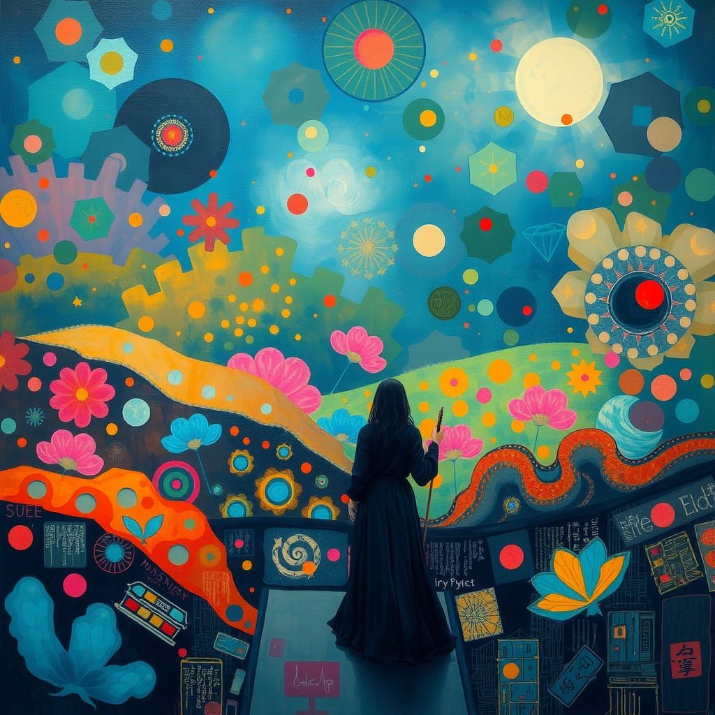 Mystical Realm of Vibrant Sound: Ethereal Melodies