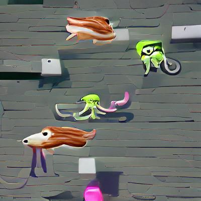 Minimalist Geometric Shapes on White Background