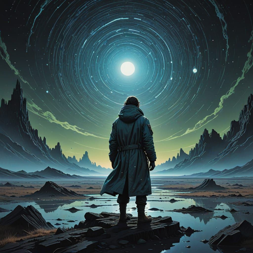 Galactic Nomad in Cosmic Storm