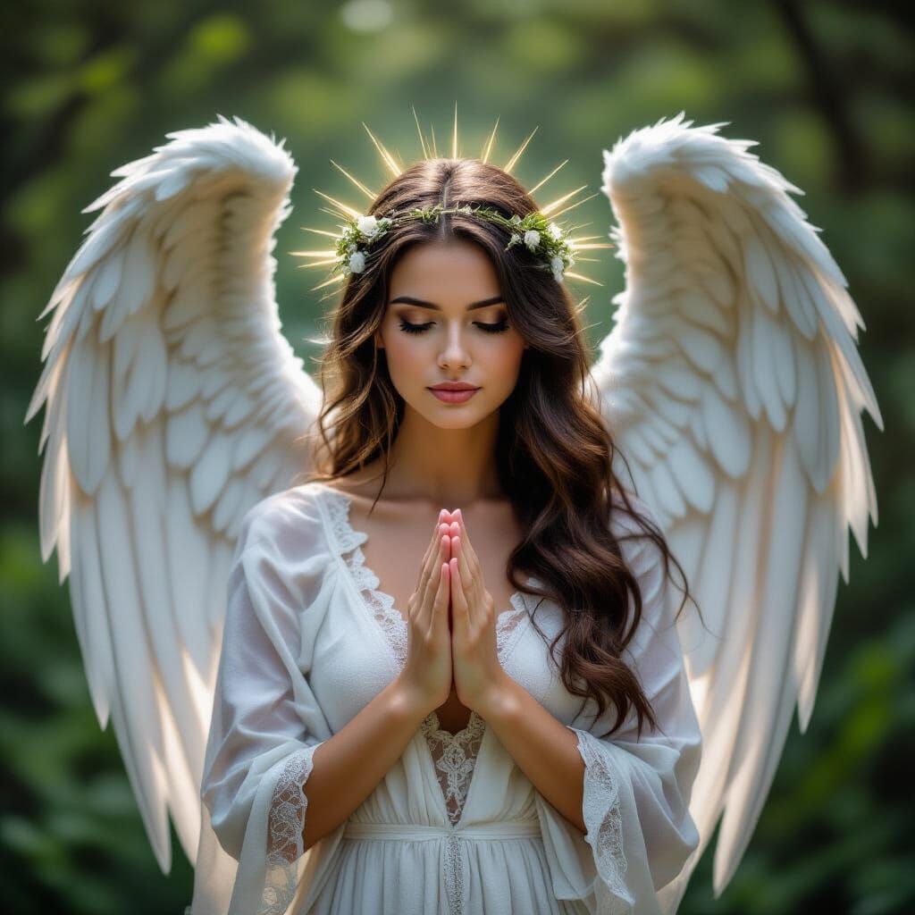 Enigmatic Angel of Devotion