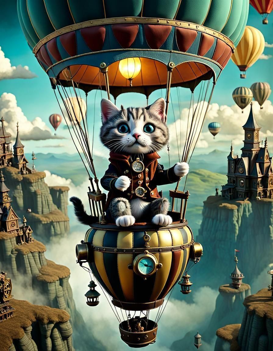 AI-Generated Image of Grey Fur Texture