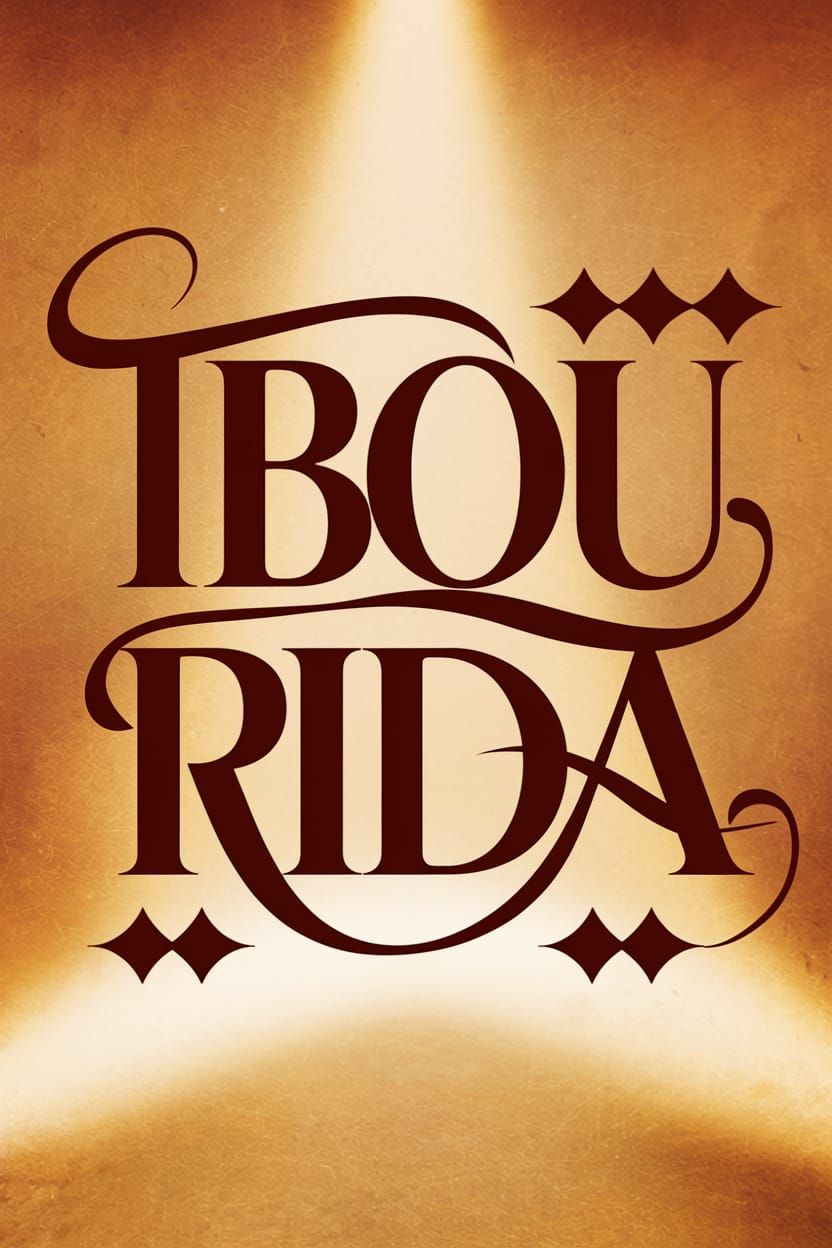 TBOURIDA in Arabic-Moroccan Calligraphy Style