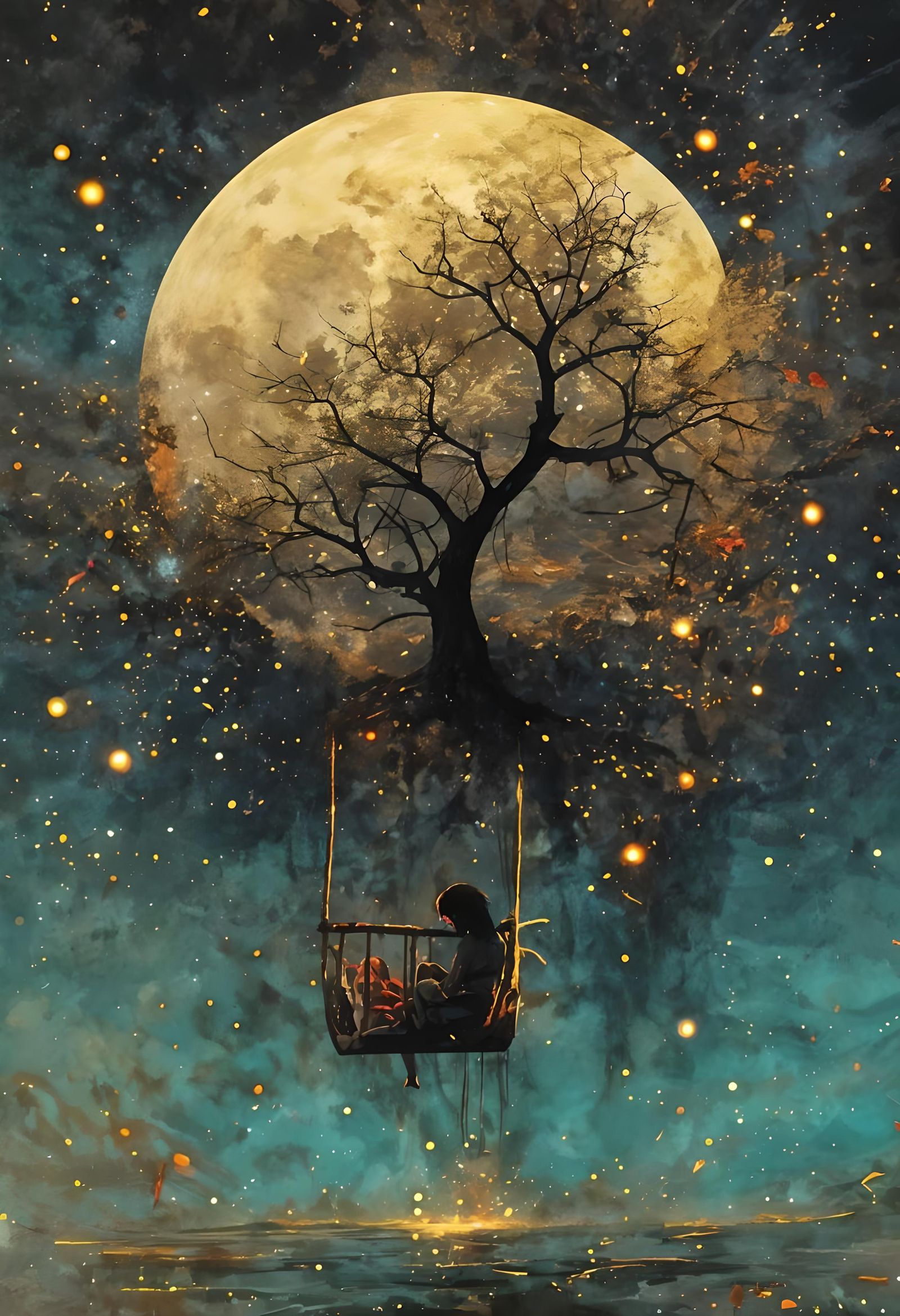 memories of a night on that swing