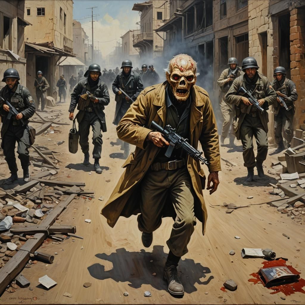 Terror Incognita: An Oil Painting of the Unknown
