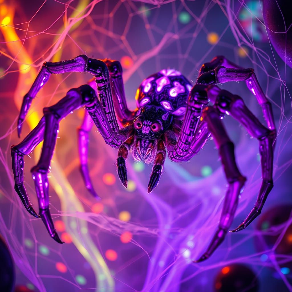 Twisted Eldritch Spiders Thrive in Dreamlike Party Realm