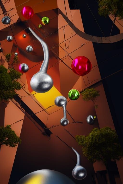 Surreal Elysian Dreamscapes in Watercolor and Oil