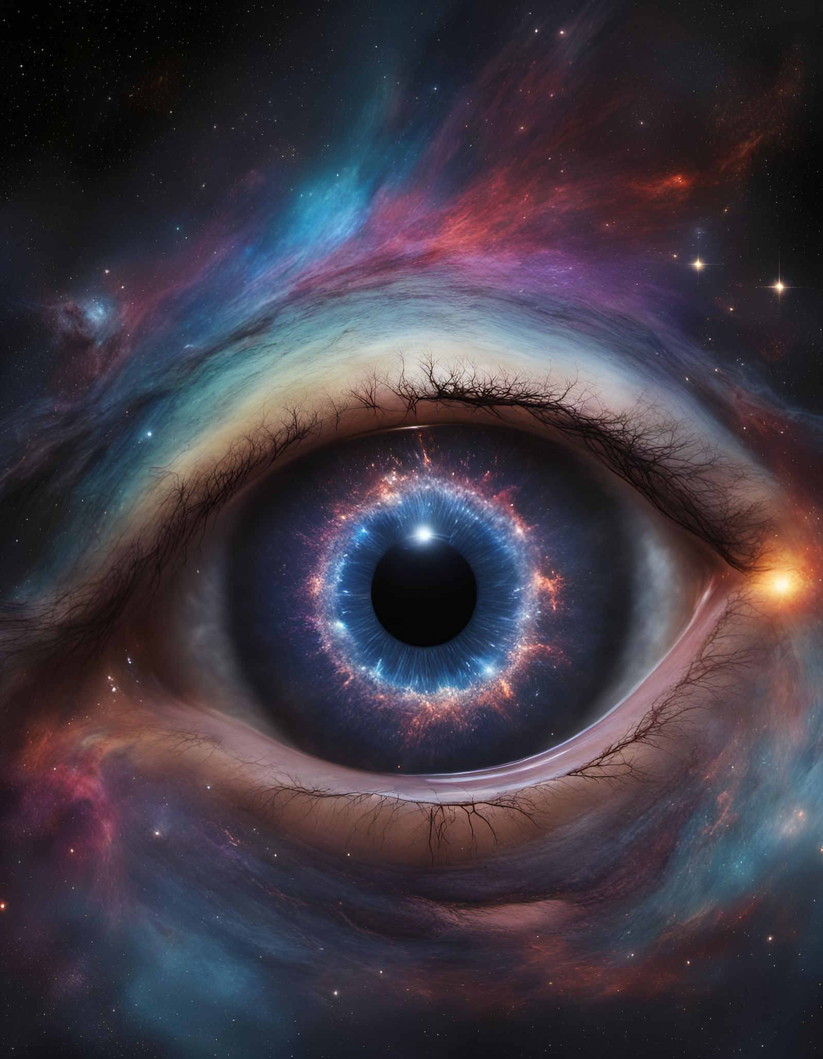 Galactic Eye: A Sci-Fi Fantasy Vision