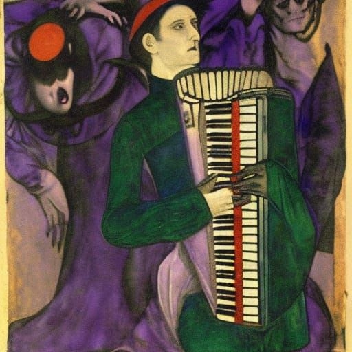 Vampire's Melancholy Accordion Serenade: Medieval Style