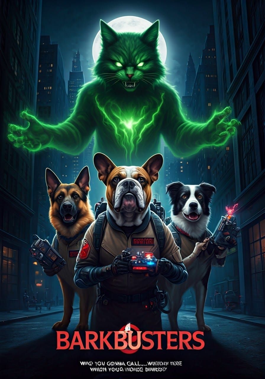 Barkbusters: Dogs vs. Ghost Cat in NYC