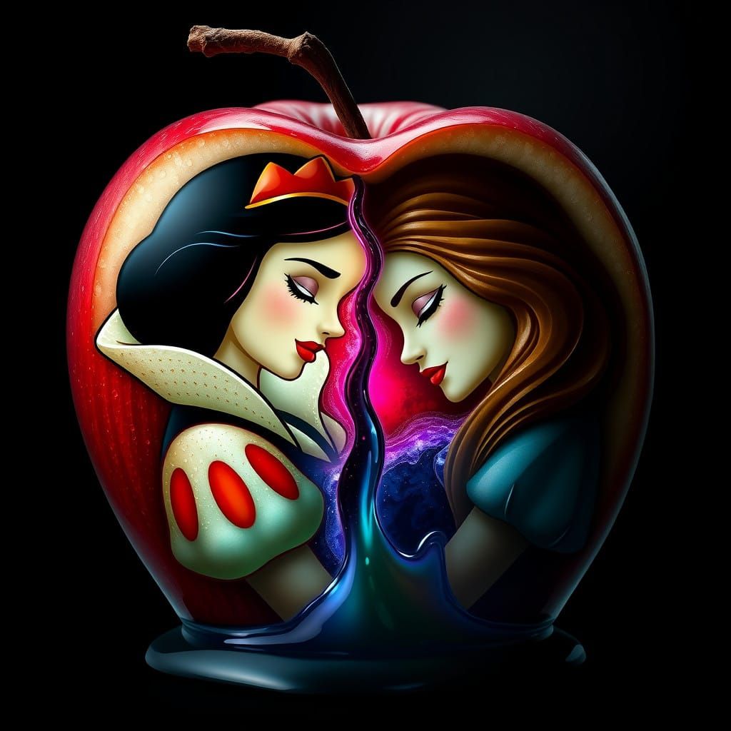Anguished Faerie Queens Converge in a Poisonous Apple Core