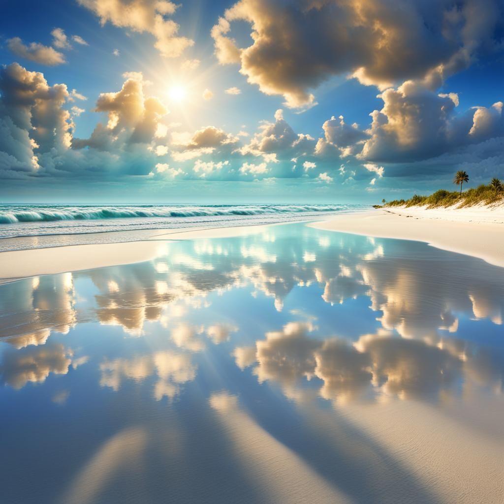 Florida Beach Paradise: Sun, Sand, and Clear Waters