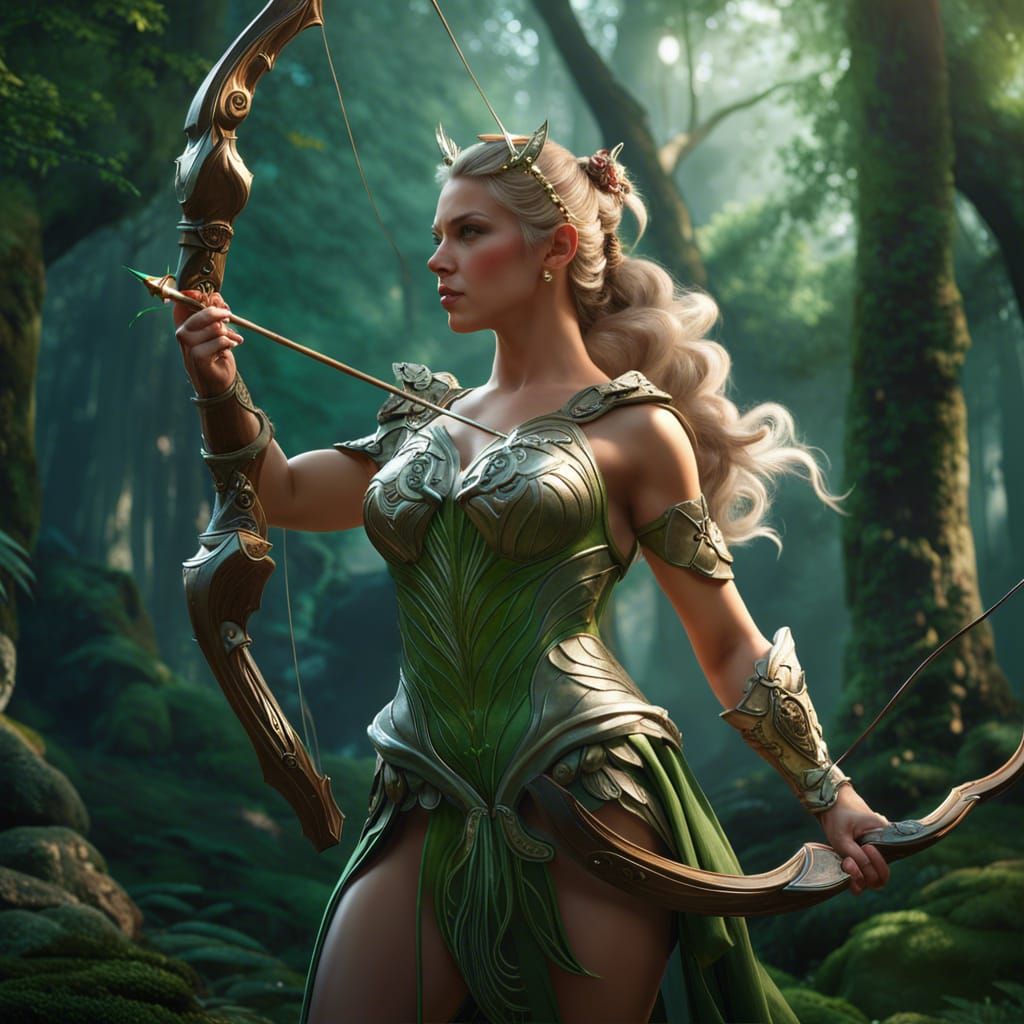 Female Centaur, Majestic Half-Human, Half-Horse, Maybe?