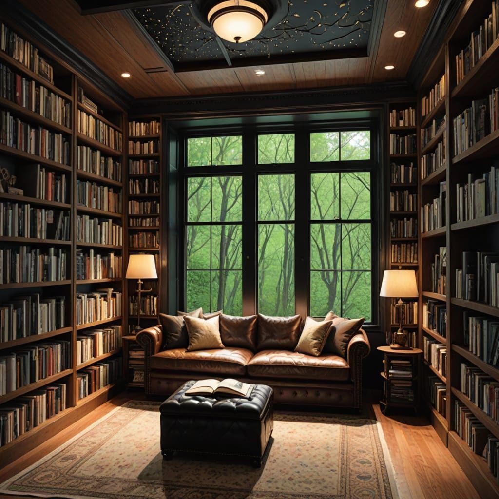 Cozy and Crazy Reading Nook