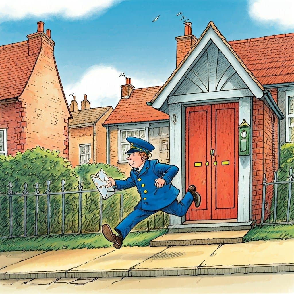 Postman in a Whimsical Flight from Responsibility