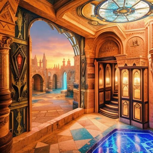 Photorealistic 3D Atlantis: A Cinematic Vision