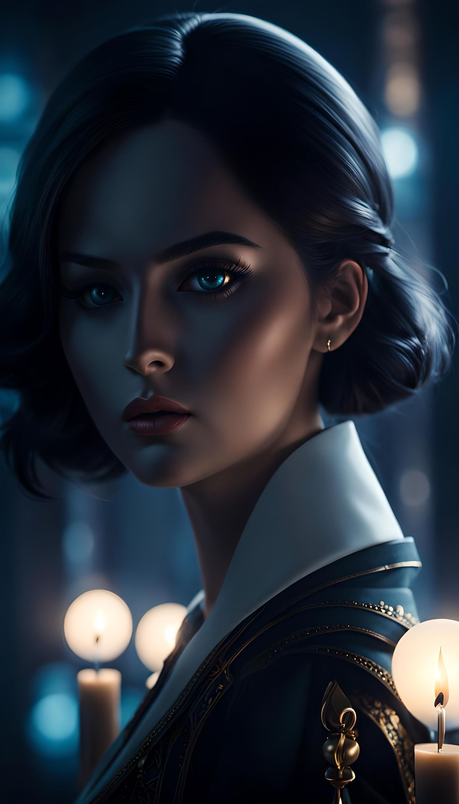 Soul in Judgment: Cinematic Artwork