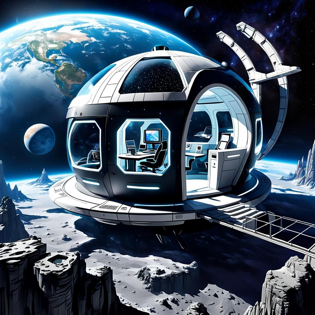 Futuristic Space Home Concept