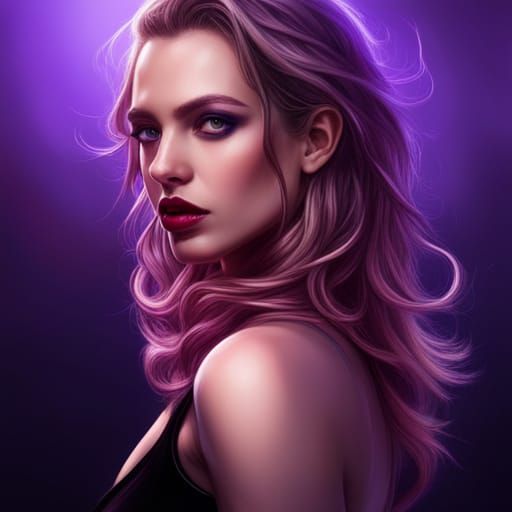 Epic Portrait of Beautiful Mysterious Lilith