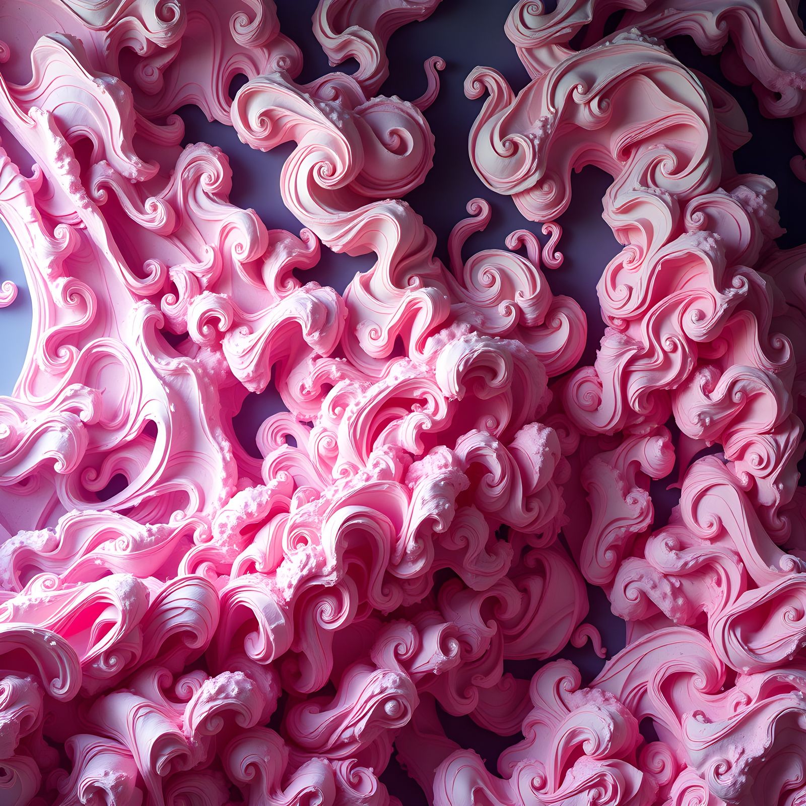 Textured Pastel Colors in Detailed Matte Painting