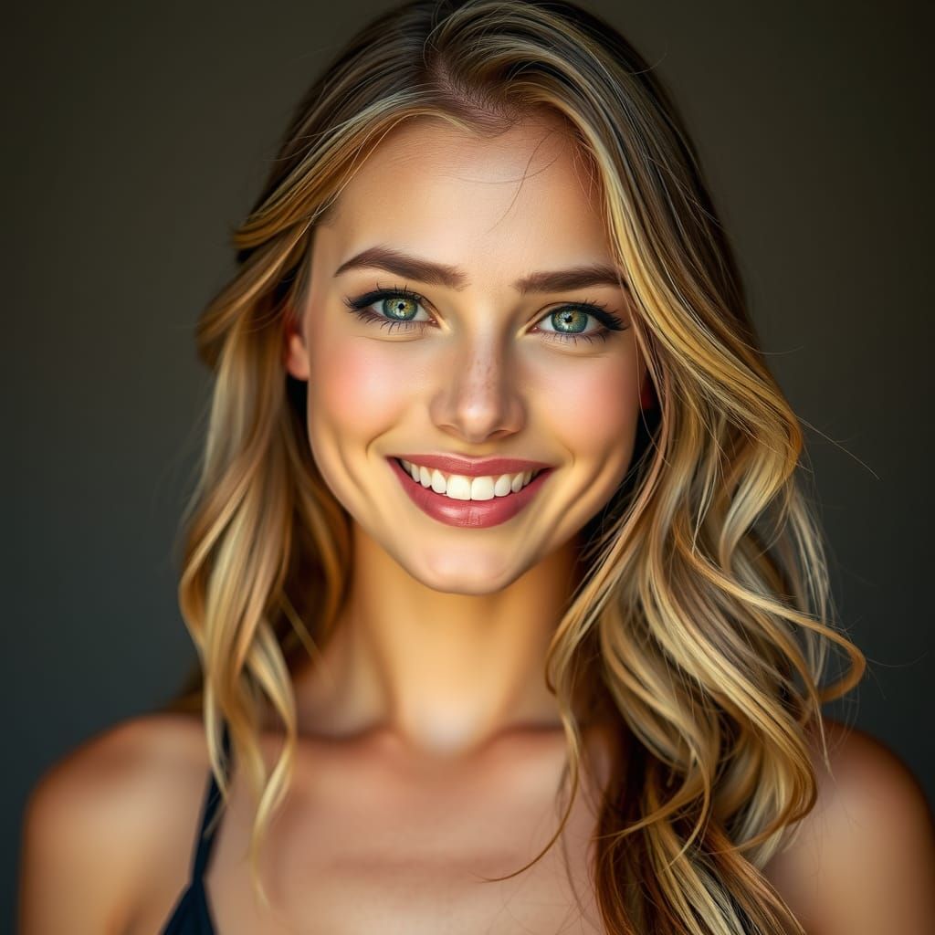 Beautiful Slovenian Woman with Milky Skin