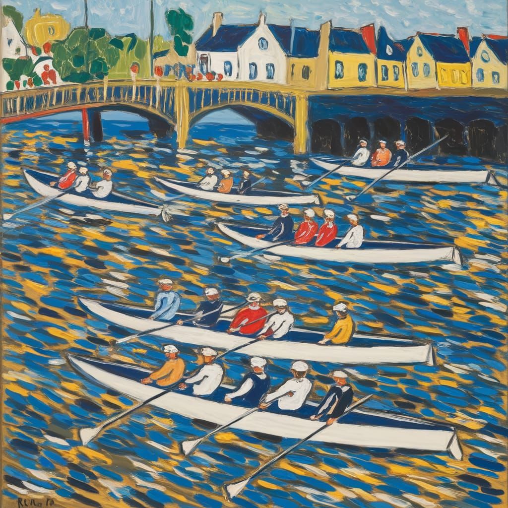 Regattas at Sainte-Adresse