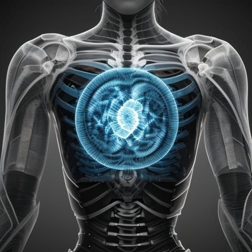 Hyperrealistic X-Ray Image in High Definition