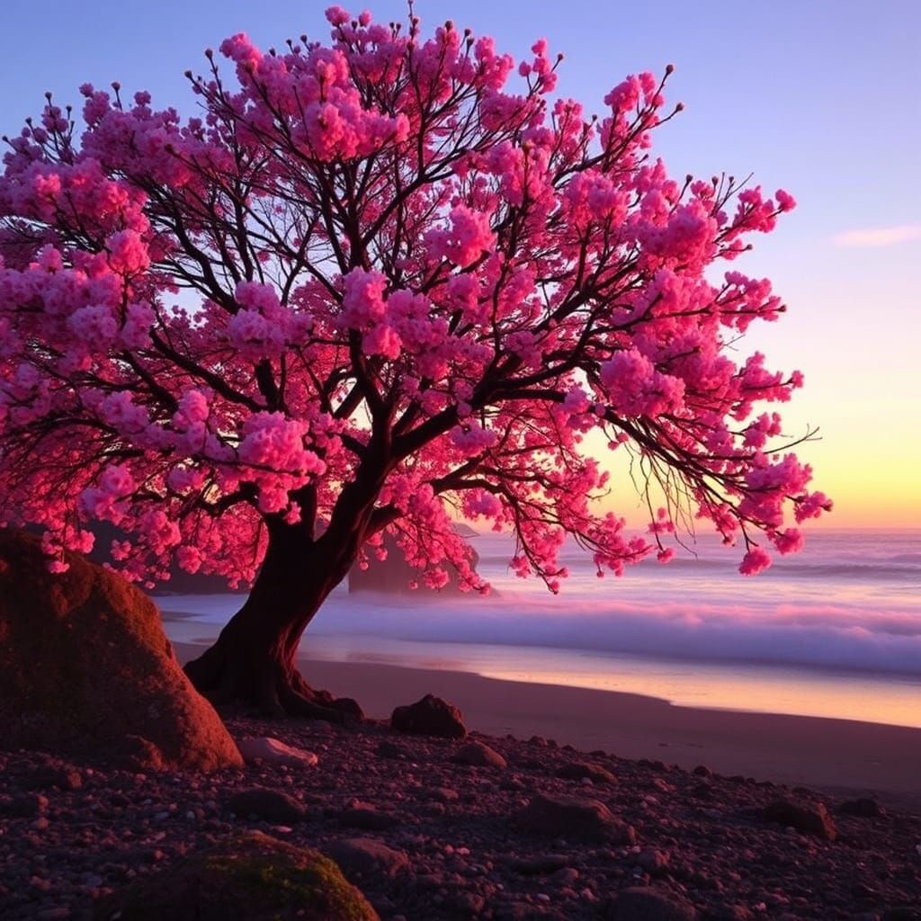 Beautiful AI-Generated Morning Landscape