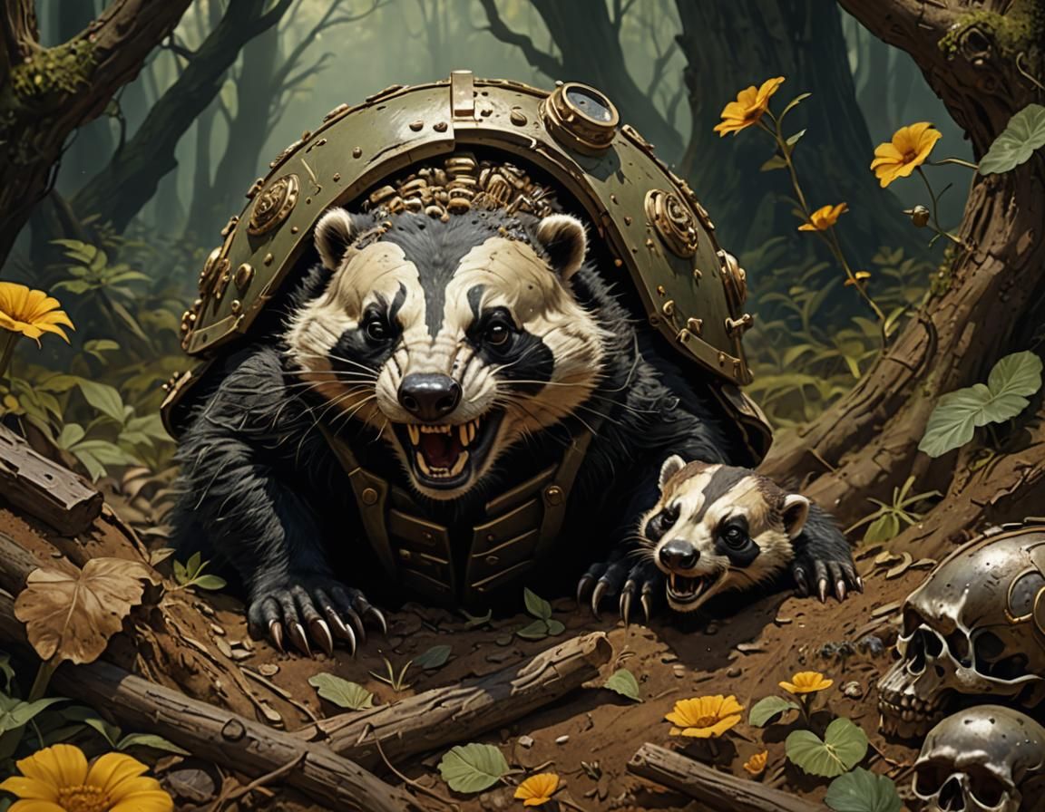 Momma Badger Ain't Taking No Guff