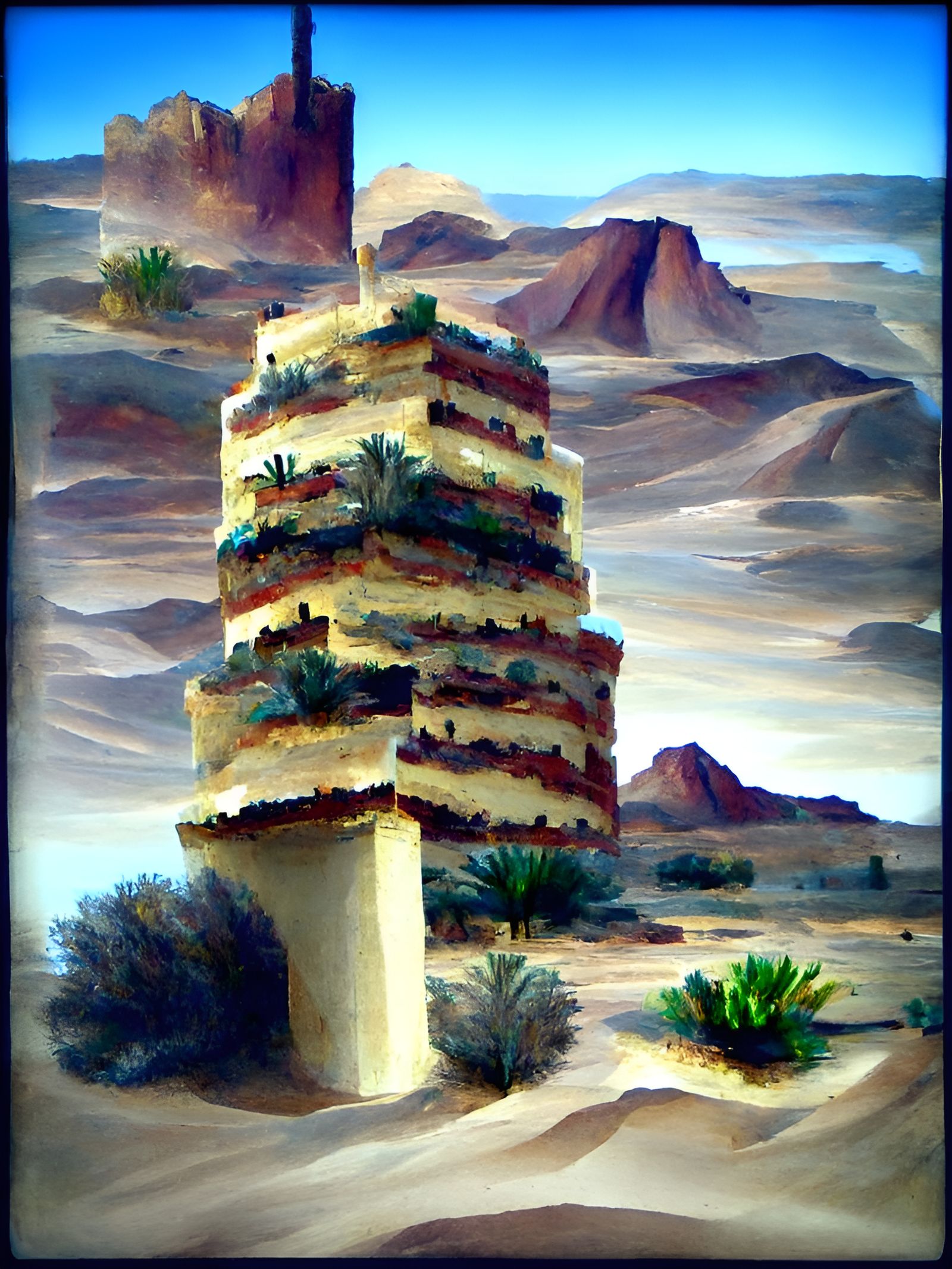 Babel tower