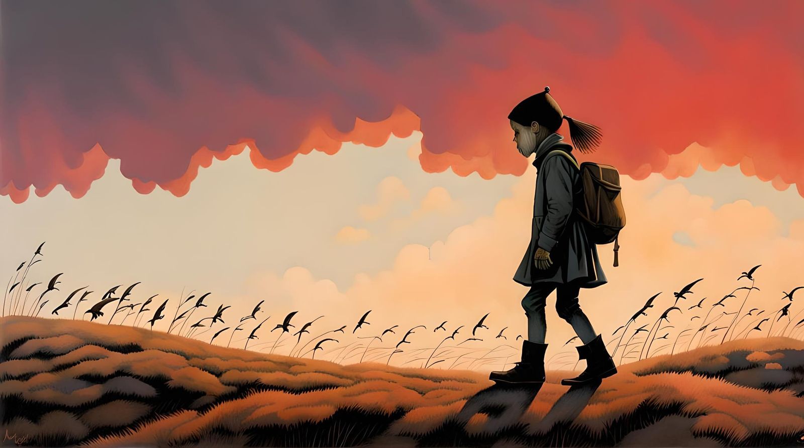 Little Brown Book Bag